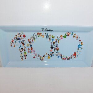 Disney Pixar Serving Tray Platter 100 years Celebration Anniversary Ceramic